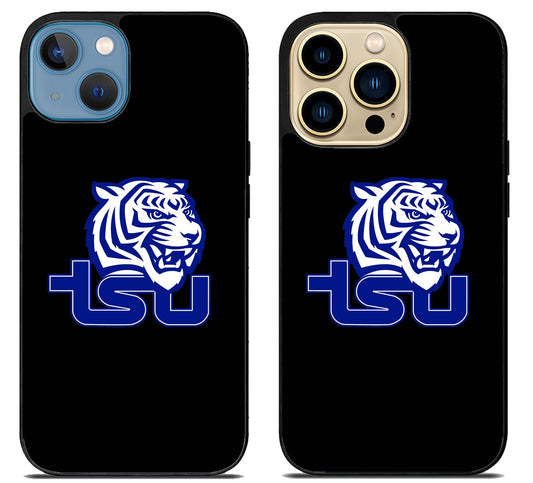 TSU Tennessee State Tigers Logo iPhone 14 | 14 Plus | 14 Pro | 14 Pro Max Case