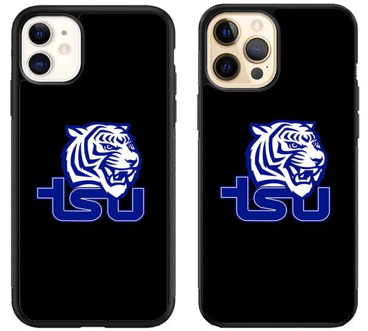 TSU Tennessee State Tigers Logo iPhone 12 | 12 Mini | 12 Pro | 12 Pro Max Case