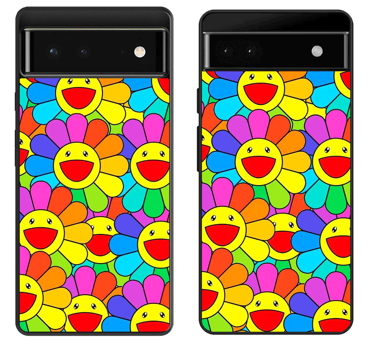 Takashi Murakami Flower Google Pixel 6 | 6A | 6 Pro Case