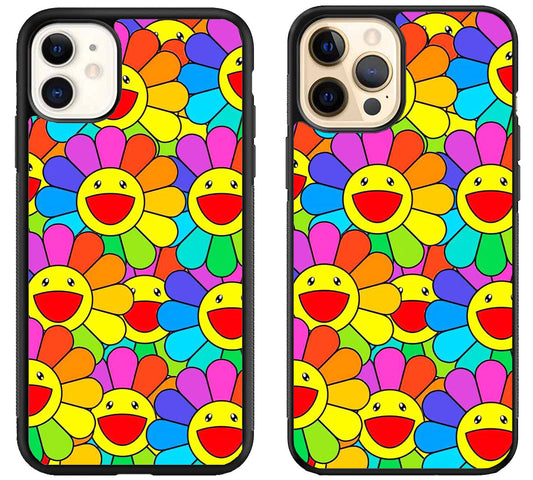 Takashi Murakami Flower iPhone 12 | 12 Mini | 12 Pro | 12 Pro Max Case