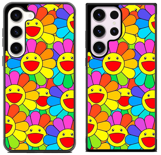 Takashi Murakami Flower Samsung Galaxy S23 | S23+ | S23 Ultra Case
