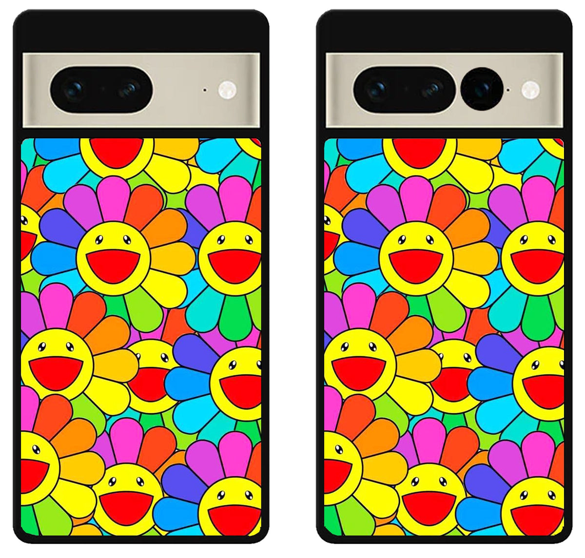 Takashi Murakami Flower Google Pixel 7 | 7 Pro Case