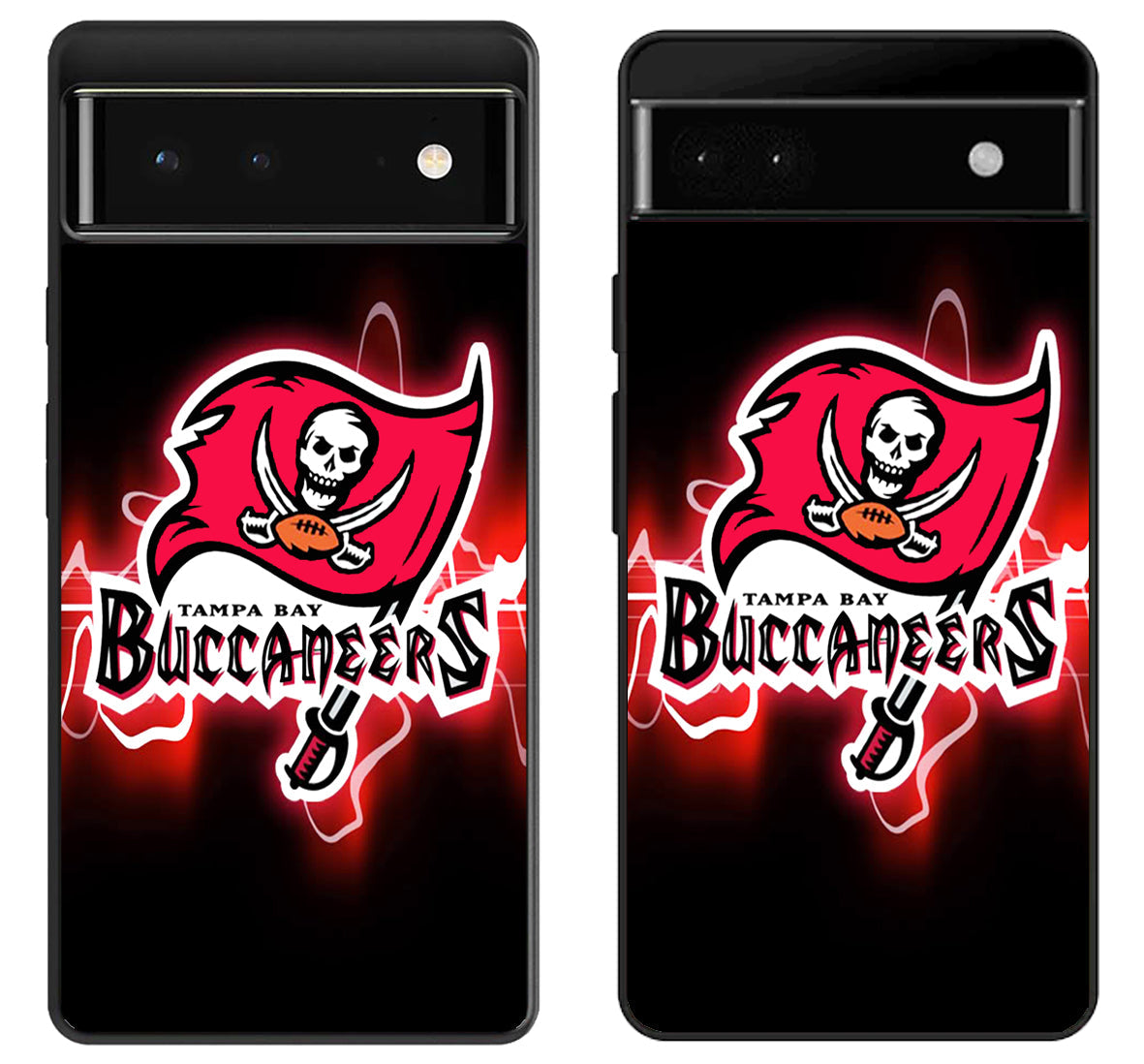 Tampa Bay Buccaneers Black Google Pixel 6 | 6A | 6 Pro Case