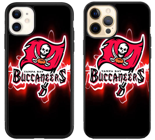 Tampa Bay Buccaneers Black iPhone 12 | 12 Mini | 12 Pro | 12 Pro Max Case