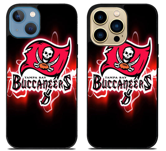 Tampa Bay Buccaneers Black iPhone 14 | 14 Plus | 14 Pro | 14 Pro Max Case