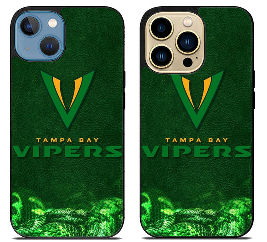 Tampa Bay Vipers Wallpaper iPhone 14 | 14 Plus | 14 Pro | 14 Pro Max Case