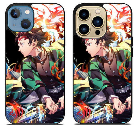 Tanjiro Kamado Demon Slayer iPhone 14 | 14 Plus | 14 Pro | 14 Pro Max Case
