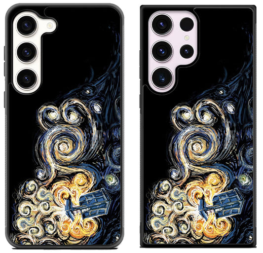 Tardis Van Gogh Doctor Who Samsung Galaxy S23 | S23+ | S23 Ultra Case