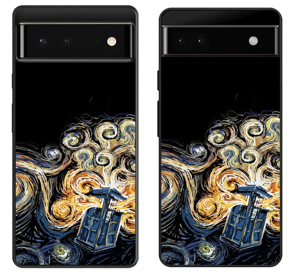 Tardis Van Gogh Doctor Who Google Pixel 6 | 6A | 6 Pro Case