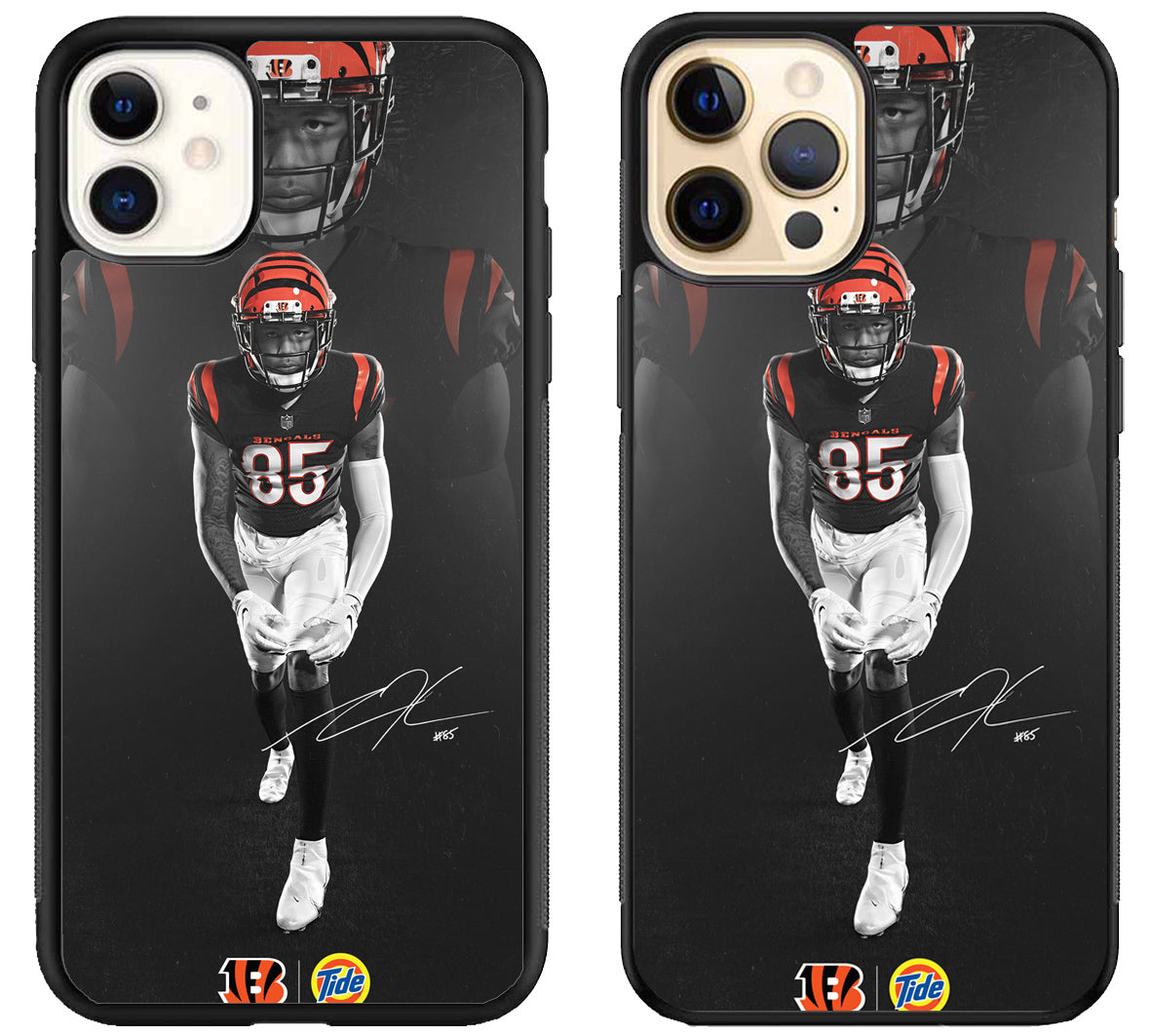 Tee Higgins Cincinnati Bengals iPhone 12 | 12 Mini | 12 Pro | 12 Pro Max Case