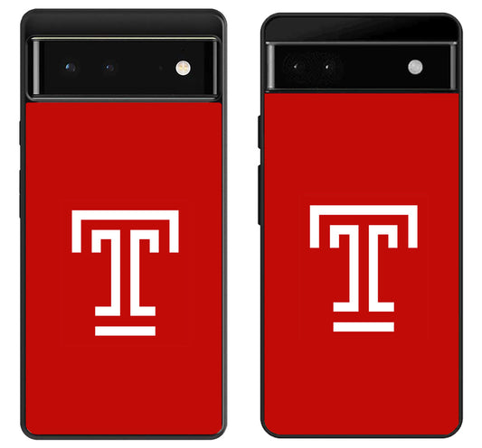 Temple Owls University Logo Google Pixel 6 | 6A | 6 Pro Case