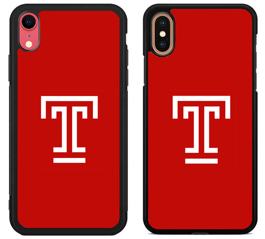 Temple Owls University Logo iPhone X | Xs | Xr | Xs Max Case
