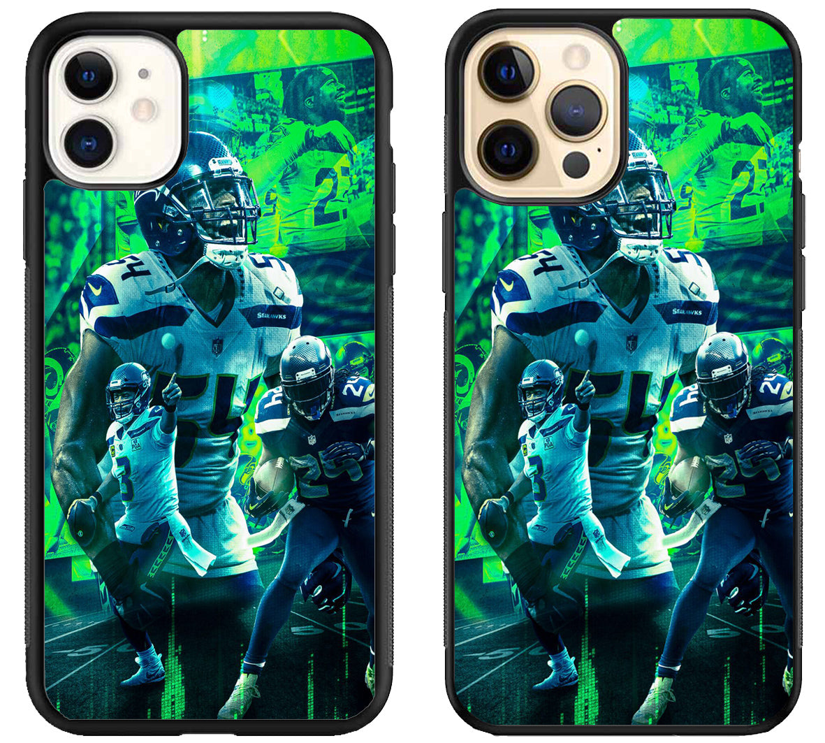 Terry Soleilhac Seattle Seahawks iPhone 12 | 12 Mini | 12 Pro | 12 Pro Max Case