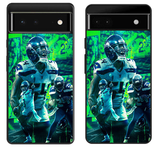 Terry Soleilhac Seattle Seahawks Google Pixel 6 | 6A | 6 Pro Case