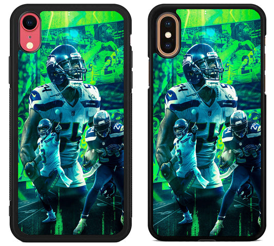Terry Soleilhac Seattle Seahawks iPhone X | Xs | Xr | Xs Max Case