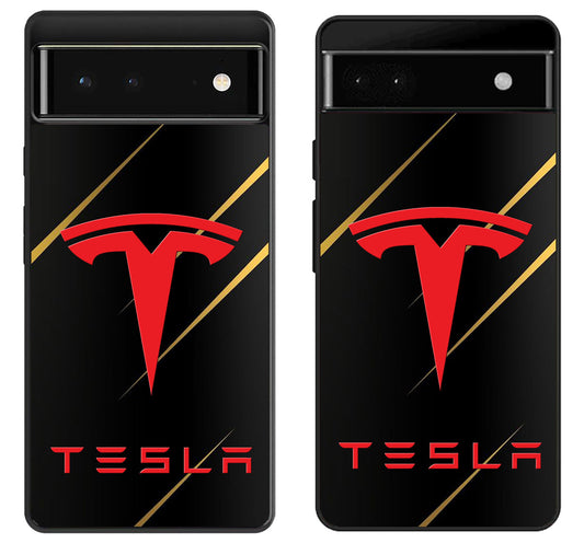 Tesla Black Metallic Google Pixel 6 | 6A | 6 Pro Case