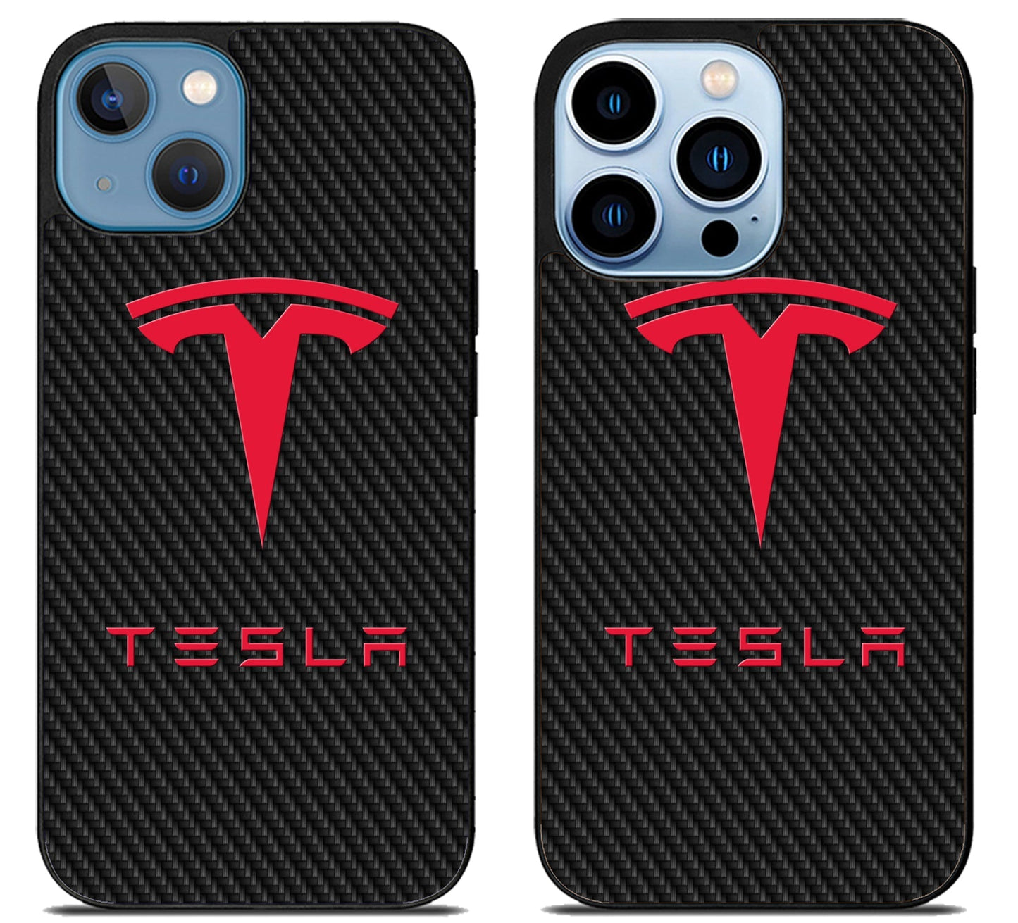Tesla Carbon iPhone 13 | 13 Mini | 13 Pro | 13 Pro Max Case