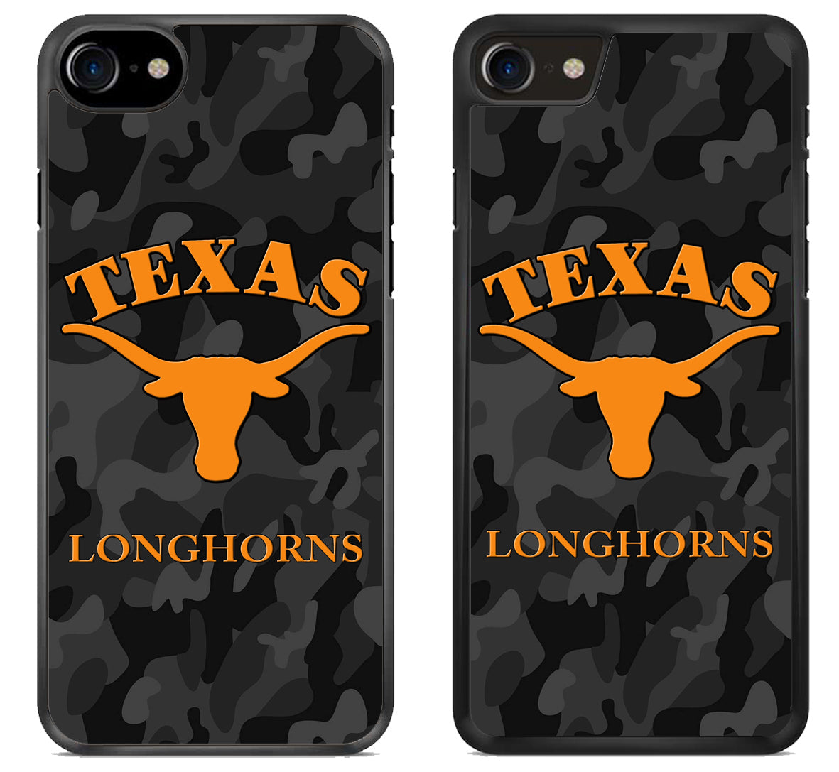 Texas Longhorns Black Camo iPhone SE 2020 | iPhone SE 2022 Case