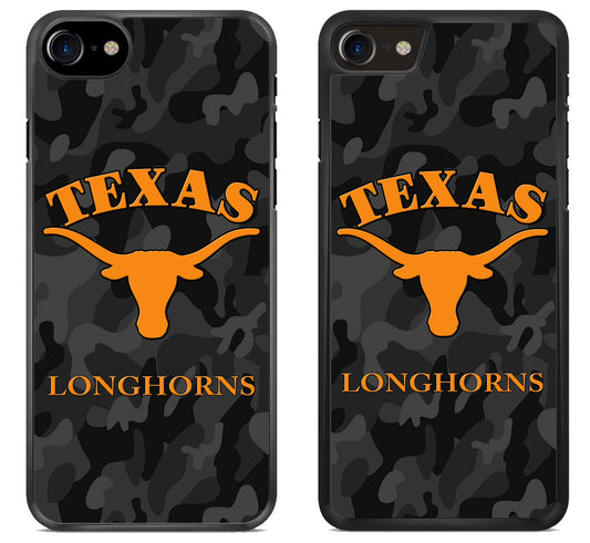 Texas Longhorns Black Camo iPhone SE 2020 | iPhone SE 2022 Case