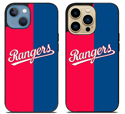 Texas Rangers Blue Red iPhone 14 | 14 Plus | 14 Pro | 14 Pro Max Case