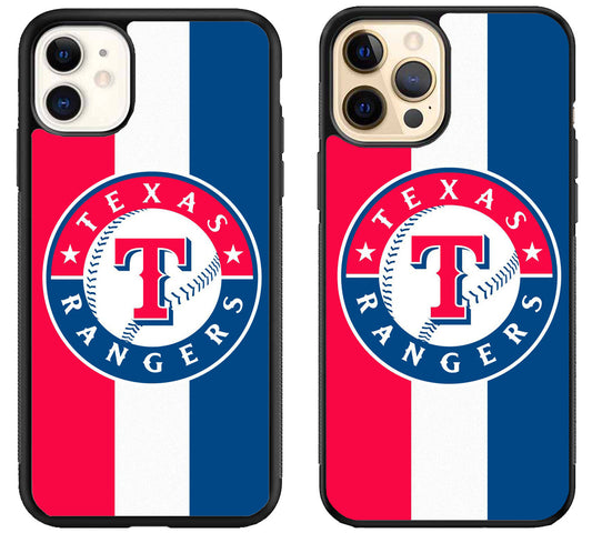 Texas Rangers Stripe iPhone 12 | 12 Mini | 12 Pro | 12 Pro Max Case