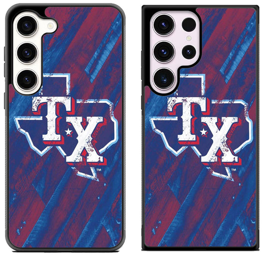 Texas Rangers Wallpaper Samsung Galaxy S23 | S23+ | S23 Ultra Case
