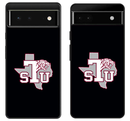 Texas Southern Tigers Logo Google Pixel 6 | 6A | 6 Pro Case