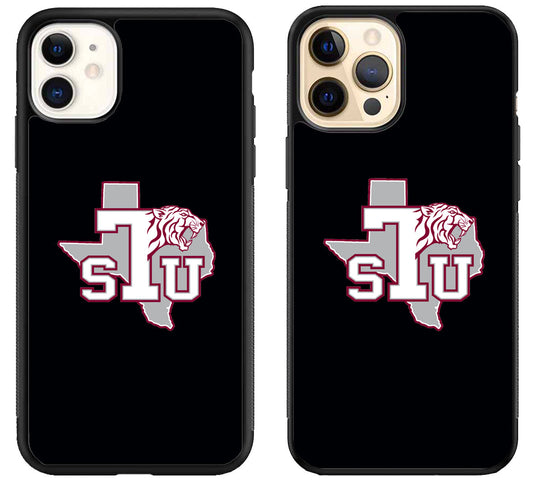 Texas Southern Tigers Logo iPhone 12 | 12 Mini | 12 Pro | 12 Pro Max Case