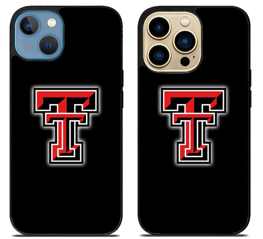 Texas Tech Red Raiders Black iPhone 14 | 14 Plus | 14 Pro | 14 Pro Max Case