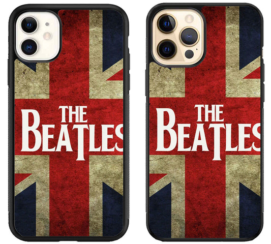 The Beatles Logo Flag iPhone 12 | 12 Mini | 12 Pro | 12 Pro Max Case