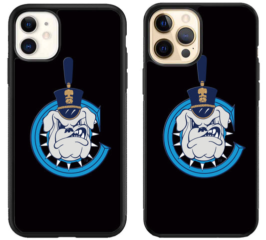 The Citadel Bulldogs football iPhone 12 | 12 Mini | 12 Pro | 12 Pro Max Case