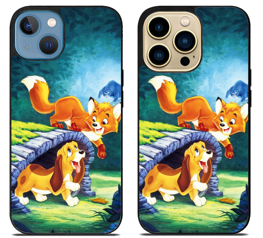The Fox and the Hound Wallpaper iPhone 14 | 14 Plus | 14 Pro | 14 Pro Max Case