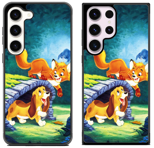 The Fox and the Hound Wallpaper Samsung Galaxy S23 | S23+ | S23 Ultra Case