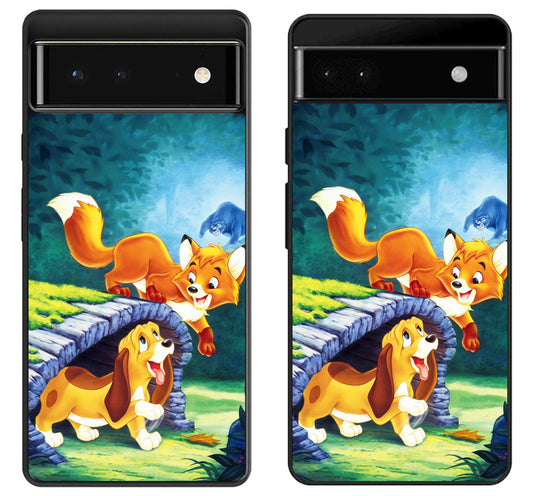 The Fox and the Hound Wallpaper Google Pixel 6 | 6A | 6 Pro Case