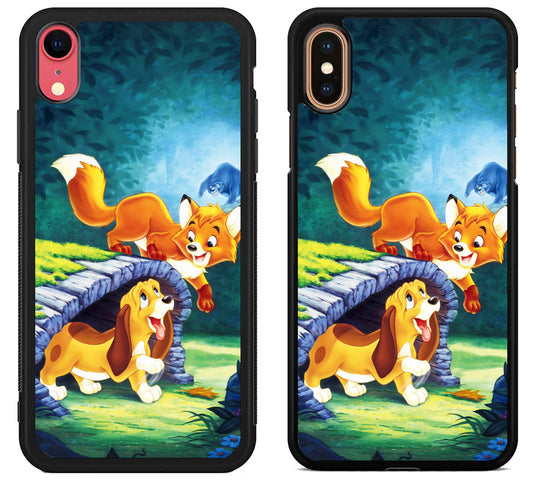 The Fox and the Hound Wallpaper iPhone X | Xs | Xr | Xs Max Case