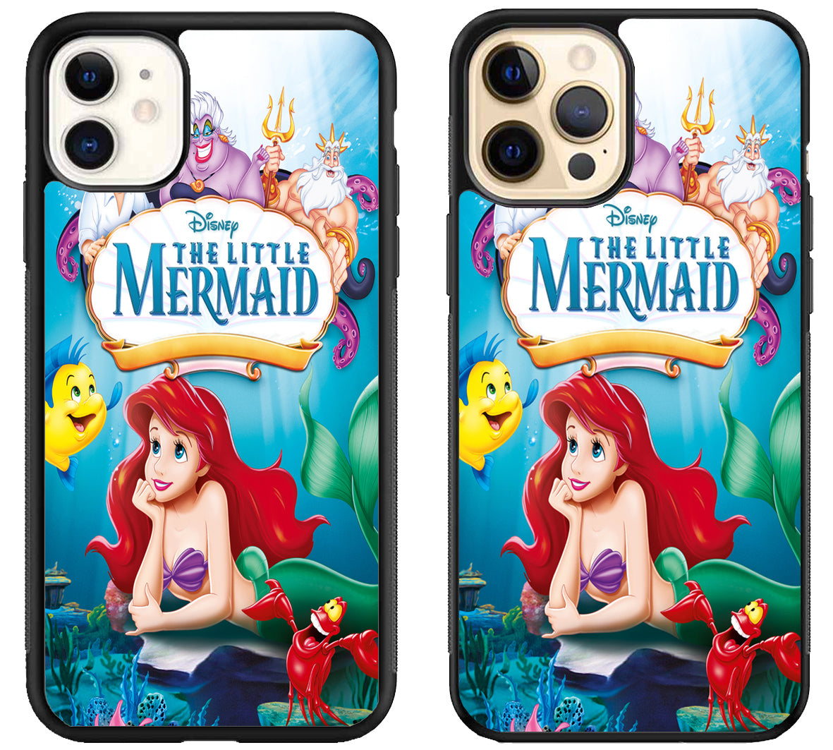 The Little Mermaid Disney iPhone 12 | 12 Mini | 12 Pro | 12 Pro Max Case