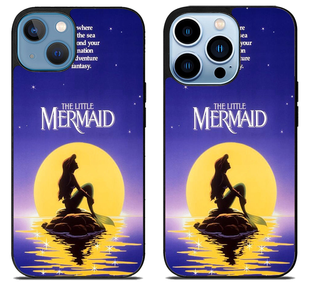 The Little Mermaid Quote iPhone 13 | 13 Mini | 13 Pro | 13 Pro Max Case