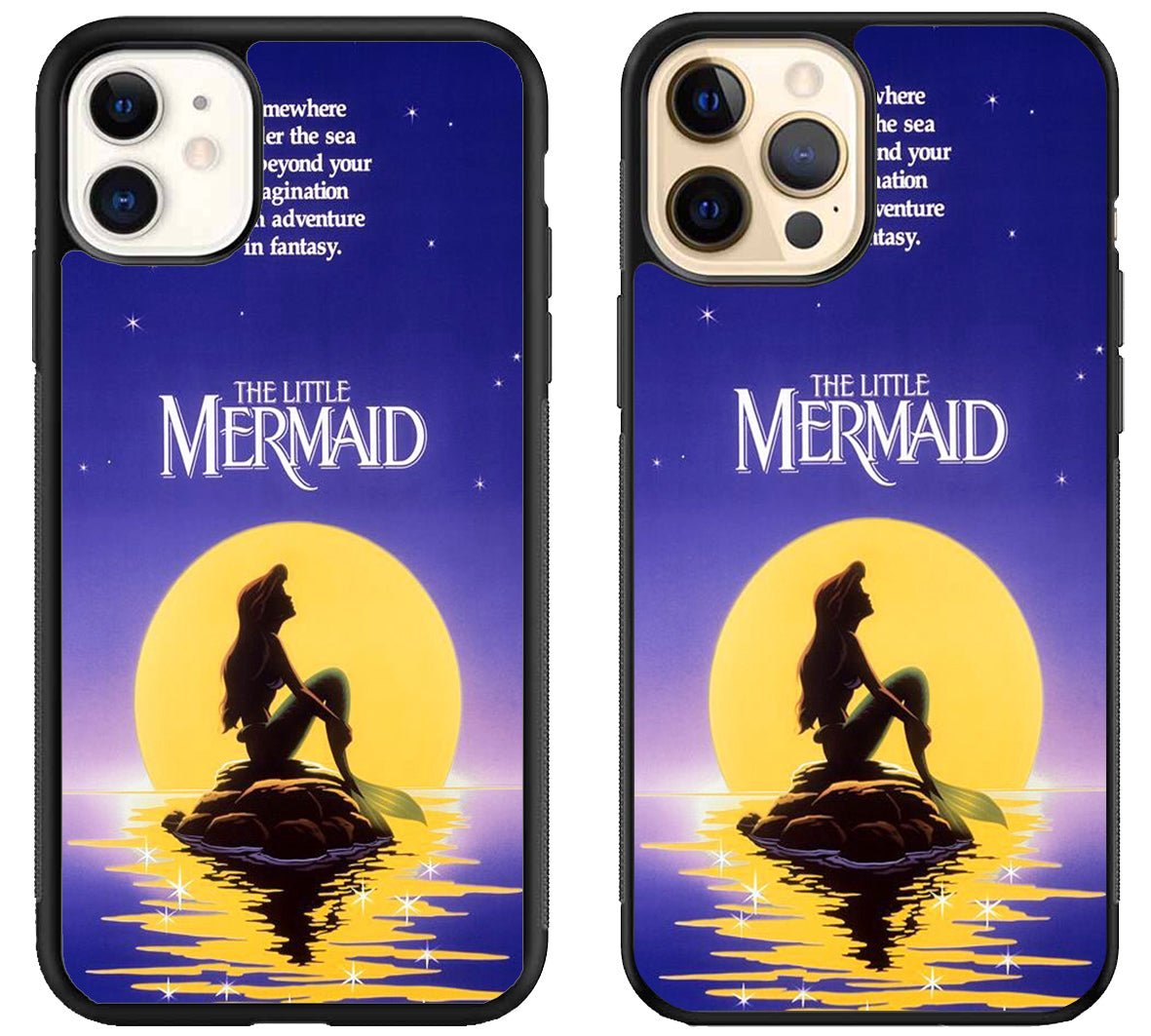 The Little Mermaid Quote iPhone 12 | 12 Mini | 12 Pro | 12 Pro Max Case