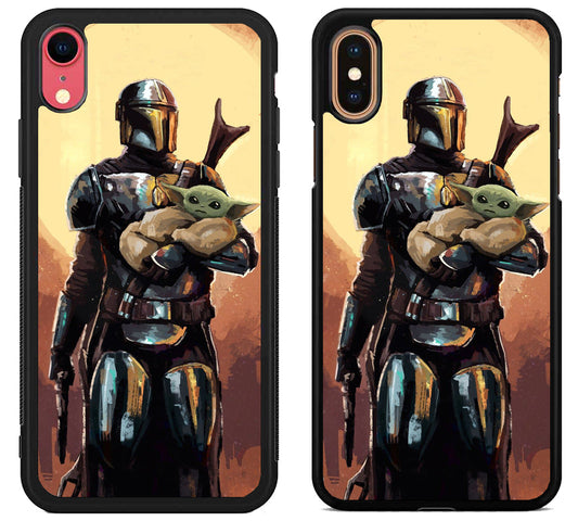 The Mandalorian Star Wars X Baby Yoda iPhone X | Xs | Xr | Xs Max Case