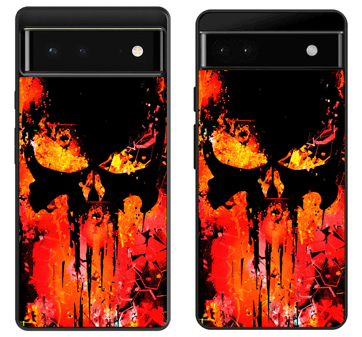 The Punisher Burn Google Pixel 6 | 6A | 6 Pro Case