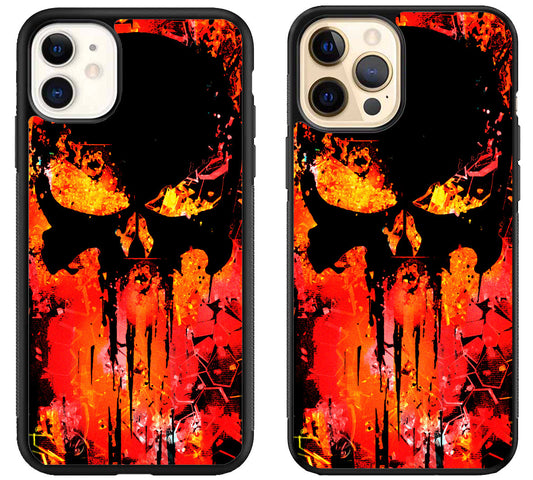 The Punisher Burn iPhone 12 | 12 Mini | 12 Pro | 12 Pro Max Case