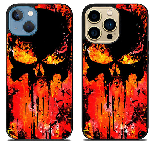 The Punisher Burn iPhone 14 | 14 Plus | 14 Pro | 14 Pro Max Case