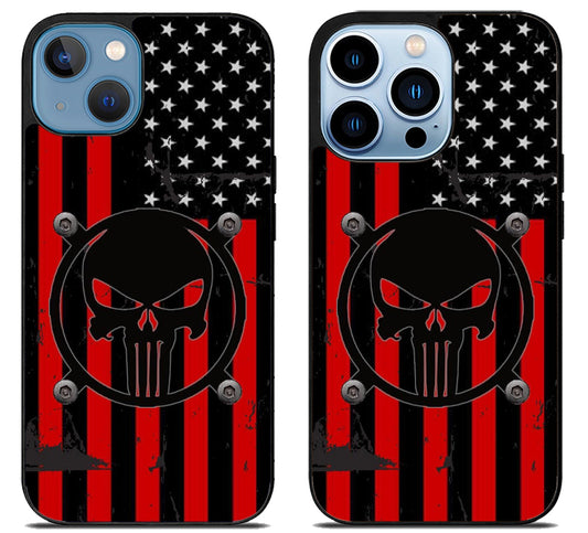 The Punisher Flag iPhone 13 | 13 Mini | 13 Pro | 13 Pro Max Case