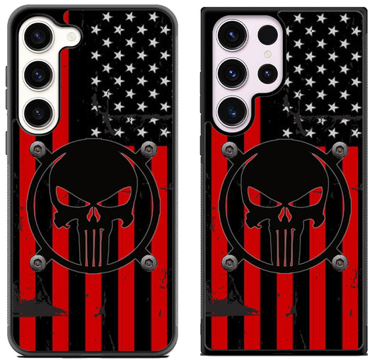 The Punisher Flag Samsung Galaxy S23 | S23+ | S23 Ultra Case