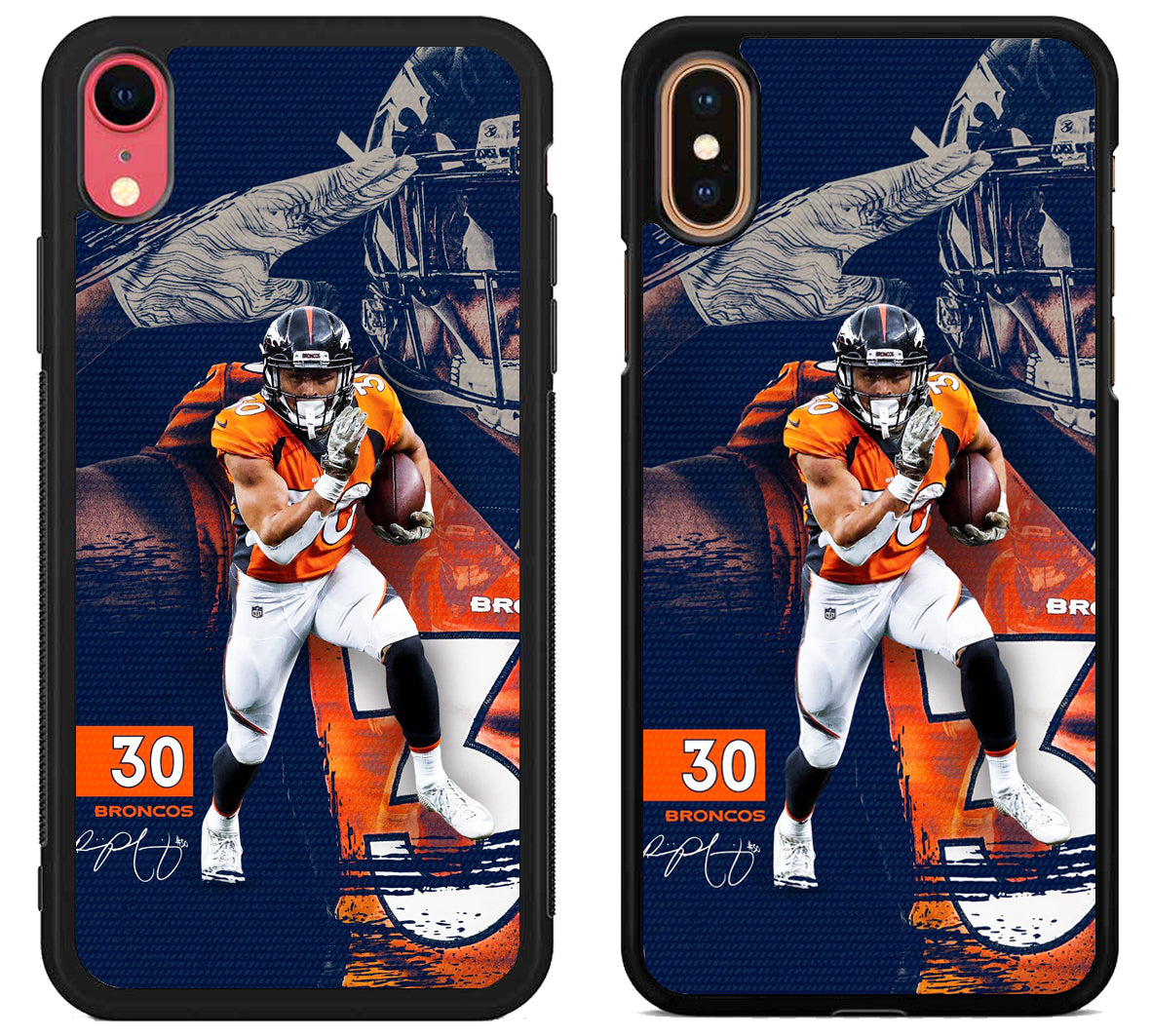 Tioni Taylor Denver Broncos iPhone X | Xs | Xr | Xs Max Case