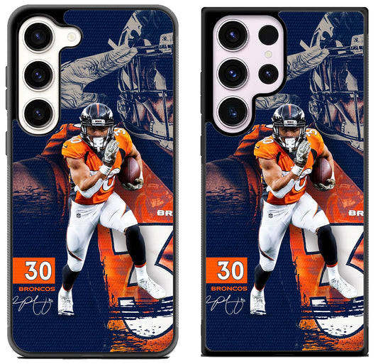 Tioni Taylor Denver Broncos Samsung Galaxy S23 | S23+ | S23 Ultra Case