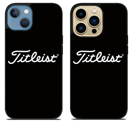Titleist Black Logo iPhone 14 | 14 Plus | 14 Pro | 14 Pro Max Case
