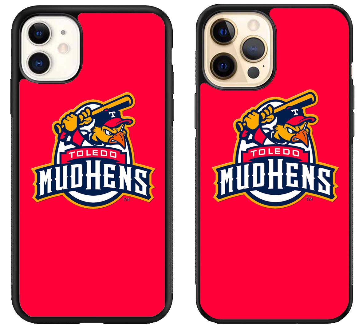 Toledo Mud Hens Red iPhone 12 | 12 Mini | 12 Pro | 12 Pro Max Case