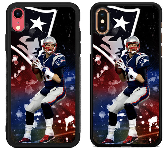 Tom Brady NFL Artwork iPhone X | Xs | Xr | Xs Max Case