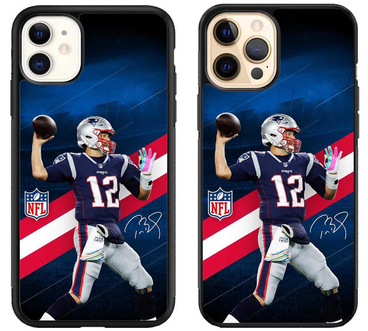 Tom Brady NFL Signature iPhone 12 | 12 Mini | 12 Pro | 12 Pro Max Case
